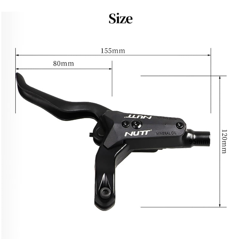 maneta freno nutt medidas Freno NUTT hidráulico para Patinete y Bici