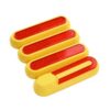 embellecedor tapa lateral reflectante patinete xiaomi amarillo