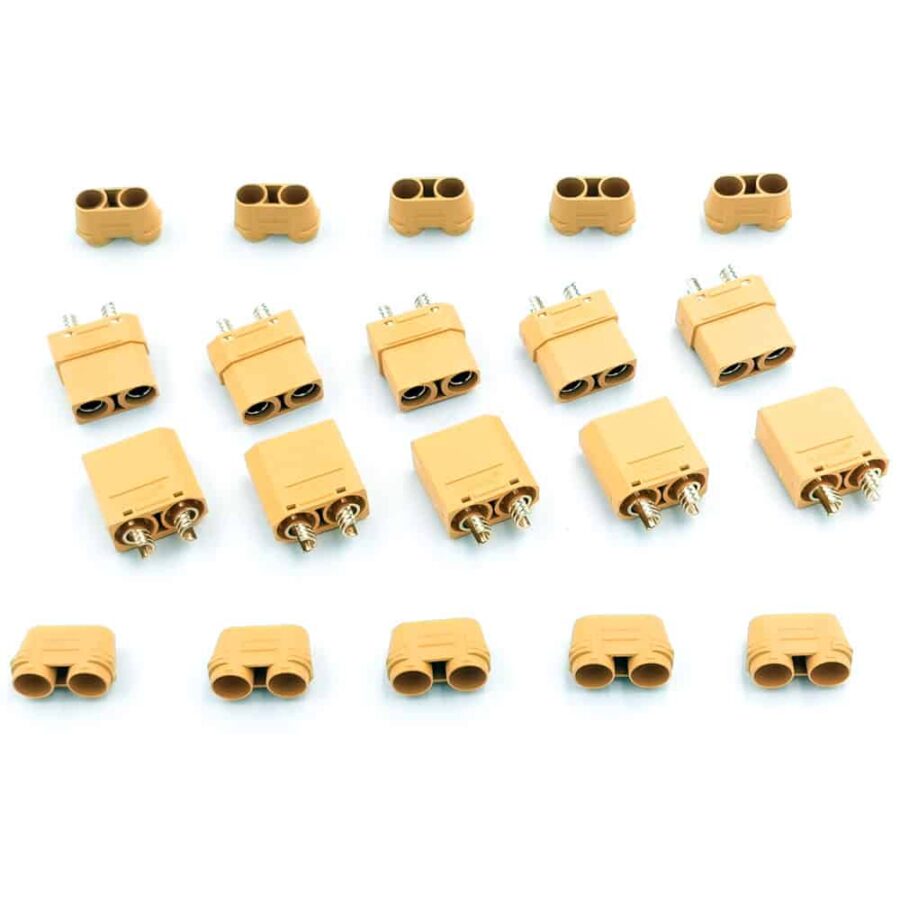 conector-amass-xt90-3 Conector XT90 Mini conector XT90 Macho y hembra