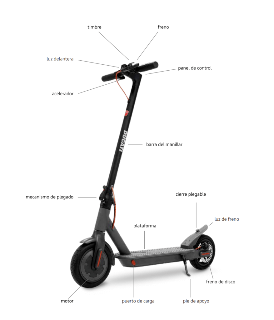 patinete ducati pro 1