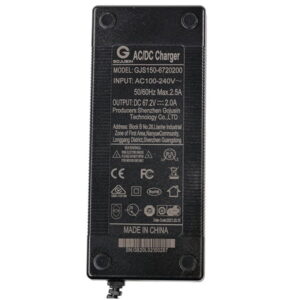 Cargador 67,2V 2A Para Patinete 3Pin GX16