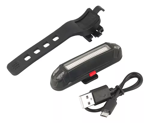 Luz-LED-delantera-y-trasera-para-bicicleta-recargable-v-a-USB-resistente-al-agua-100-l