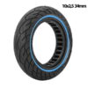 rueda maciza 10x2,5 azul 34mm