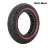 rueda maciza 10x2,5 roja 44mm