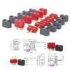 CONECTOR TIPO T PAREJA CON ENCAPSULADO detalle CONECTOR TIPO T PAREJA CON ENCAPSULADO detalle