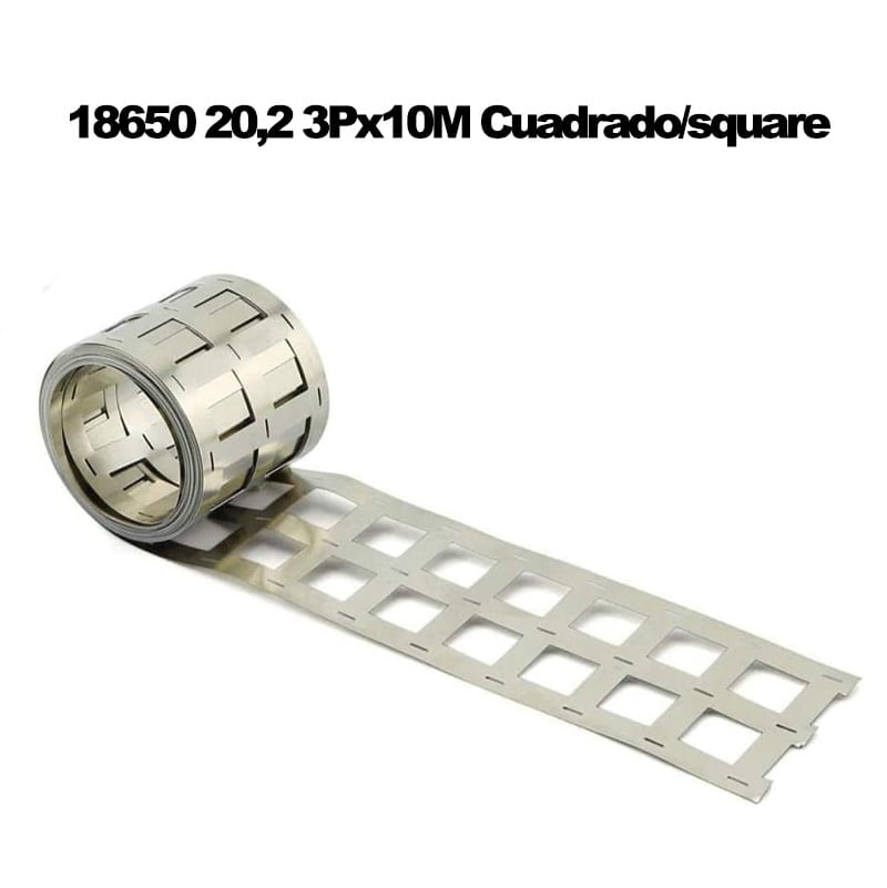 rollo niquel 18650 20,2 3p cuadrado rollo niquel 18650 20,2 3p cuadrado