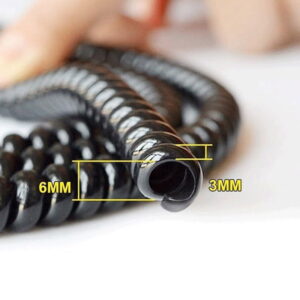 cubre cable brillante