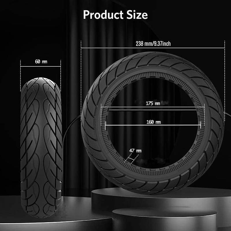 maciza medida 60_70-7 rueda maciza 60_70-7 para xiaomi pro 4