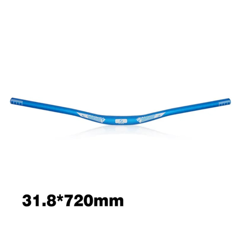 manillar bici azul