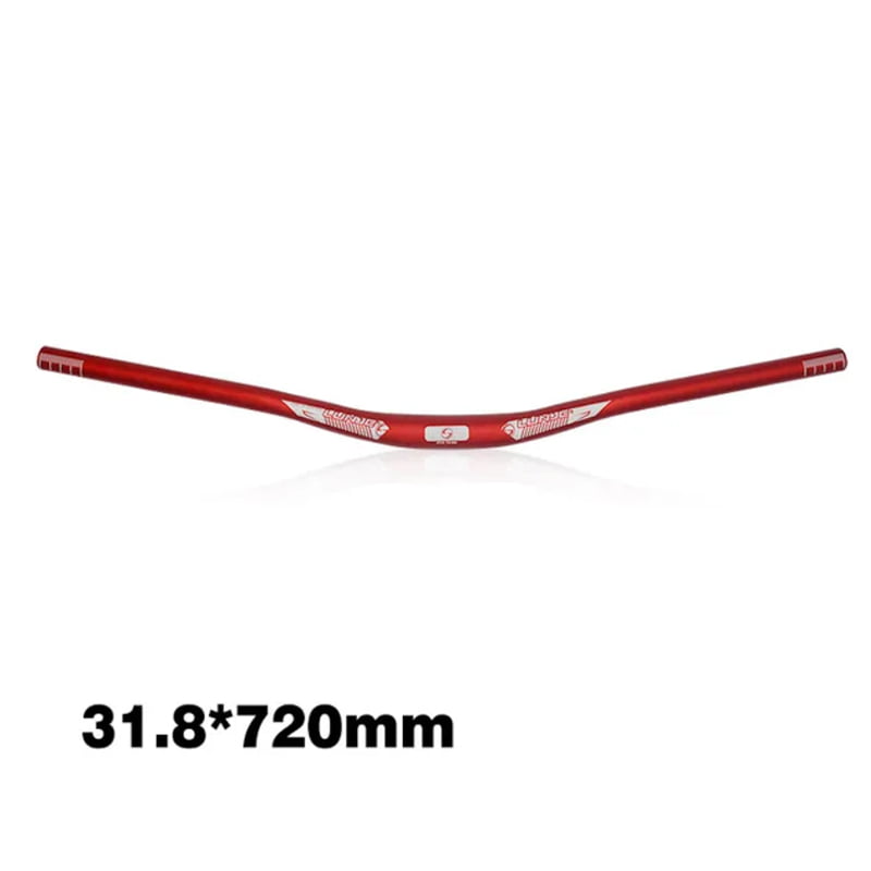manillar bici rojo