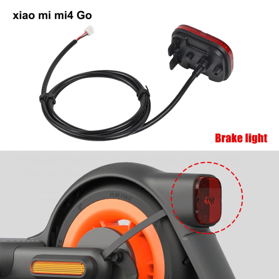 Luz trasera de freno para Xiaomi Scooter 4 GO Luz trasera de freno para Xiaomi Scooter 4 GO