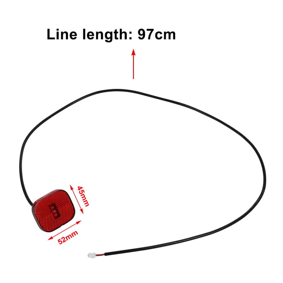 Luz trasera de freno para Xiaomi Scooter 4 GO Luz trasera de freno para Xiaomi Scooter 4 GO