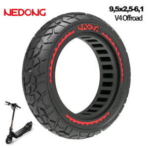 maciza 9,5x2,5 offroad roja maciza 9,5x2,5 offroad roja