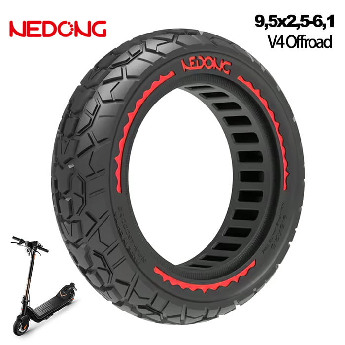 maciza 9,5x2,5 offroad roja