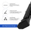 Pata de cabra ajustable para Xiaomi M365/Pro /Pro2/1S/MI3 (Negro)