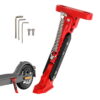 Pata de cabra ajustable para Xiaomi M365_Pro _Pro2_1S_MI3 (roja-negro)_