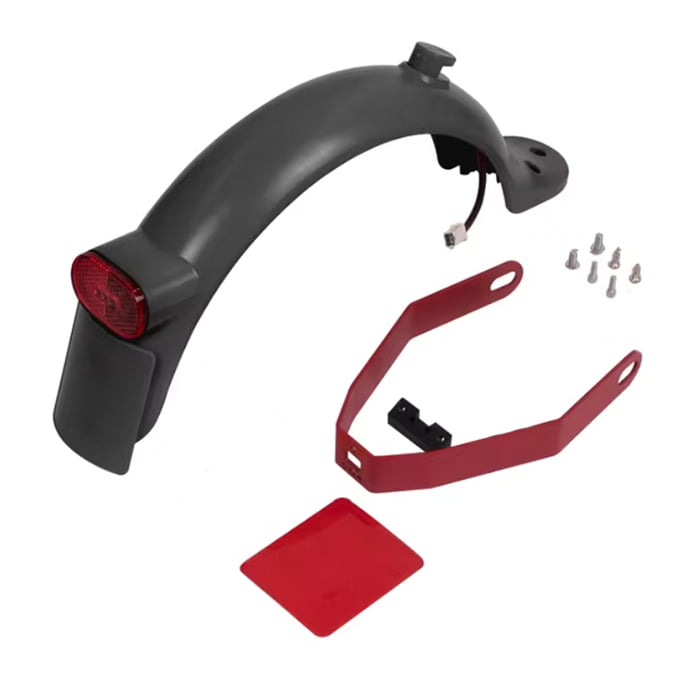 guardabarros xiaomi 1s con soporte metal rojo guardabarros xiaomi 1s con soporte metal rojo
