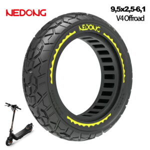 maciza 9,5x2,5 offroad amarilla maciza 9,5x2,5 offroad amarilla