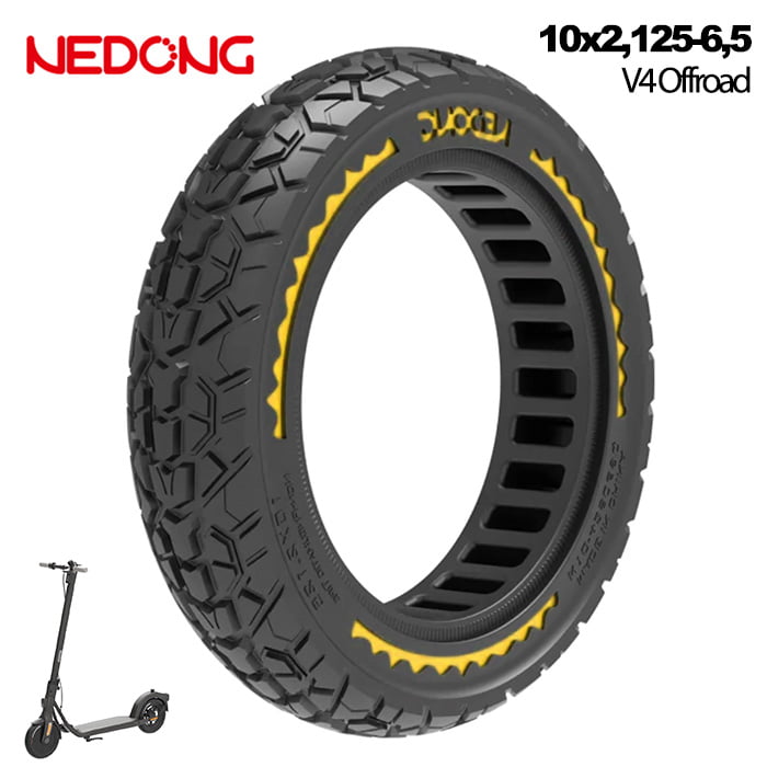maciza 10x2,125-6,5 amarilla offroad maciza 10x2,125-6,5 amarilla offroad