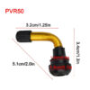 medida valvula tubeless pvr50 90º medida valvula tubeless pvr50 90º