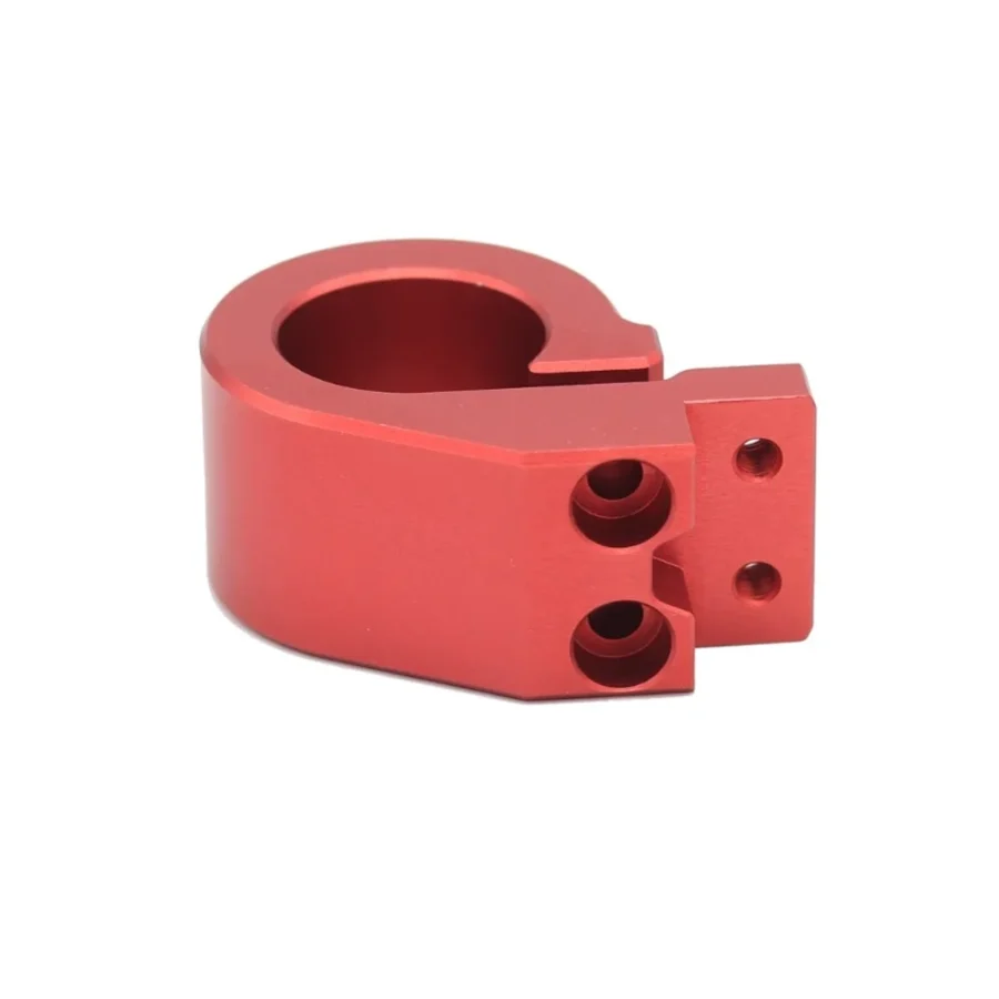 soporte display rojo Soporte de display aluminio