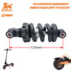amortiguador trasero kukirin g2 max medida amortiguador trasero kukirin g2 max medida
