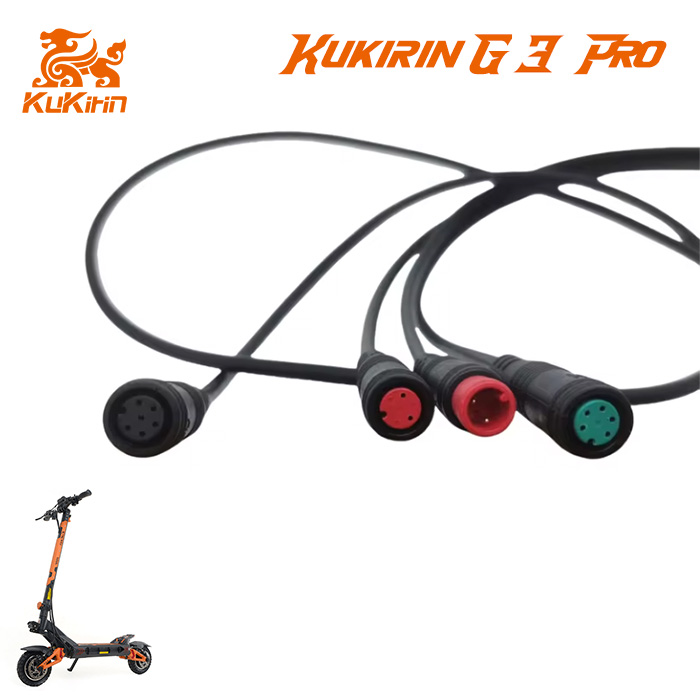 cable alimentación kukirin G3 pro detalle
