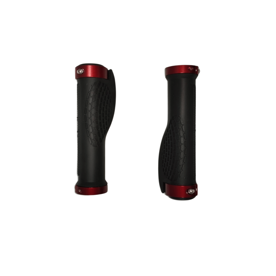 2 Puño ergonómico genérico para patinete – Rojo