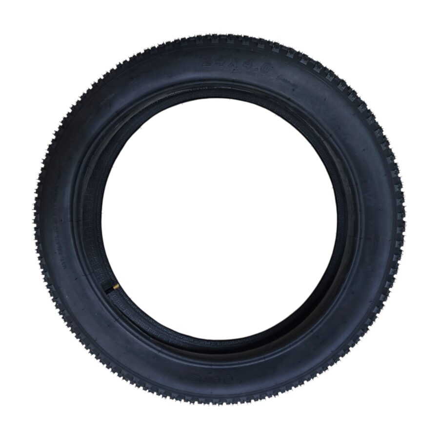24*4 Neumático 24x4.0 Con una cámara de aire Negro