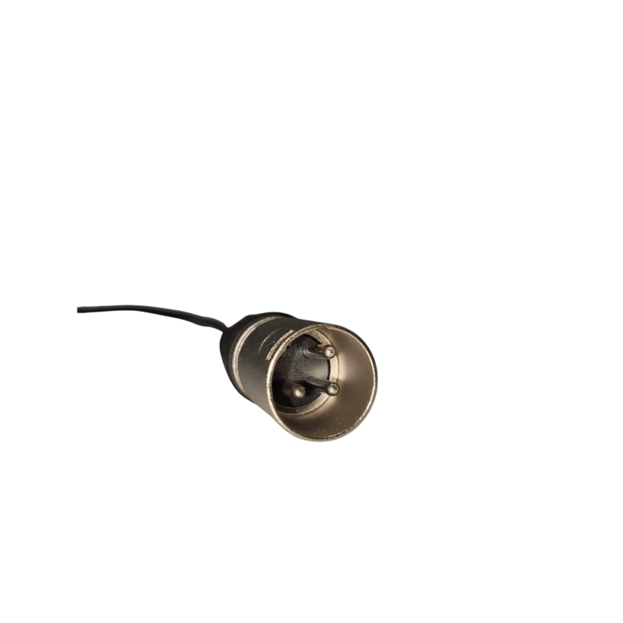 3 Conector convertidor DC a XLR 3 Pin