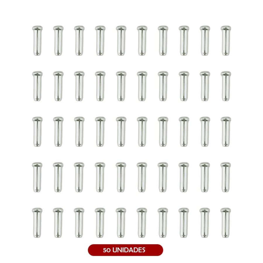 Tope cable de freno Plata (Pack 50)