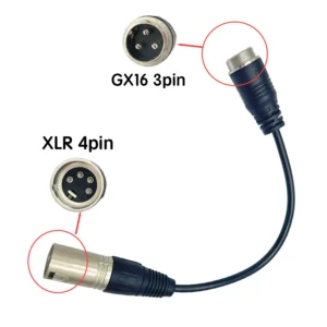 h-47-xlr-4pin-1 Cable conversor GX16 a XLR 4 Pines