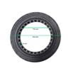 Rueda maciza 70/60-7,5 Ninebot ZT3 Pro - [Nedong]