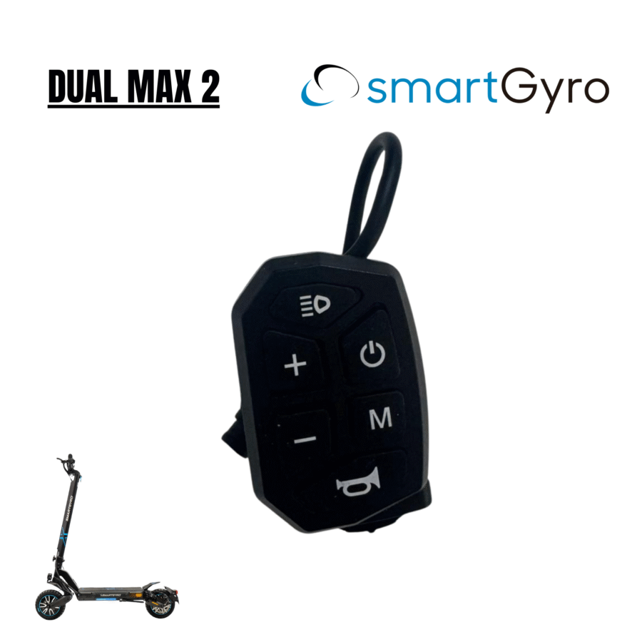 Botonera de Control de luces SmartGyro para Crossover Dual Max 2