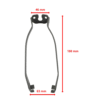 2 Soporte de guardabarros trasero para Xiaomi Mi5 Elite