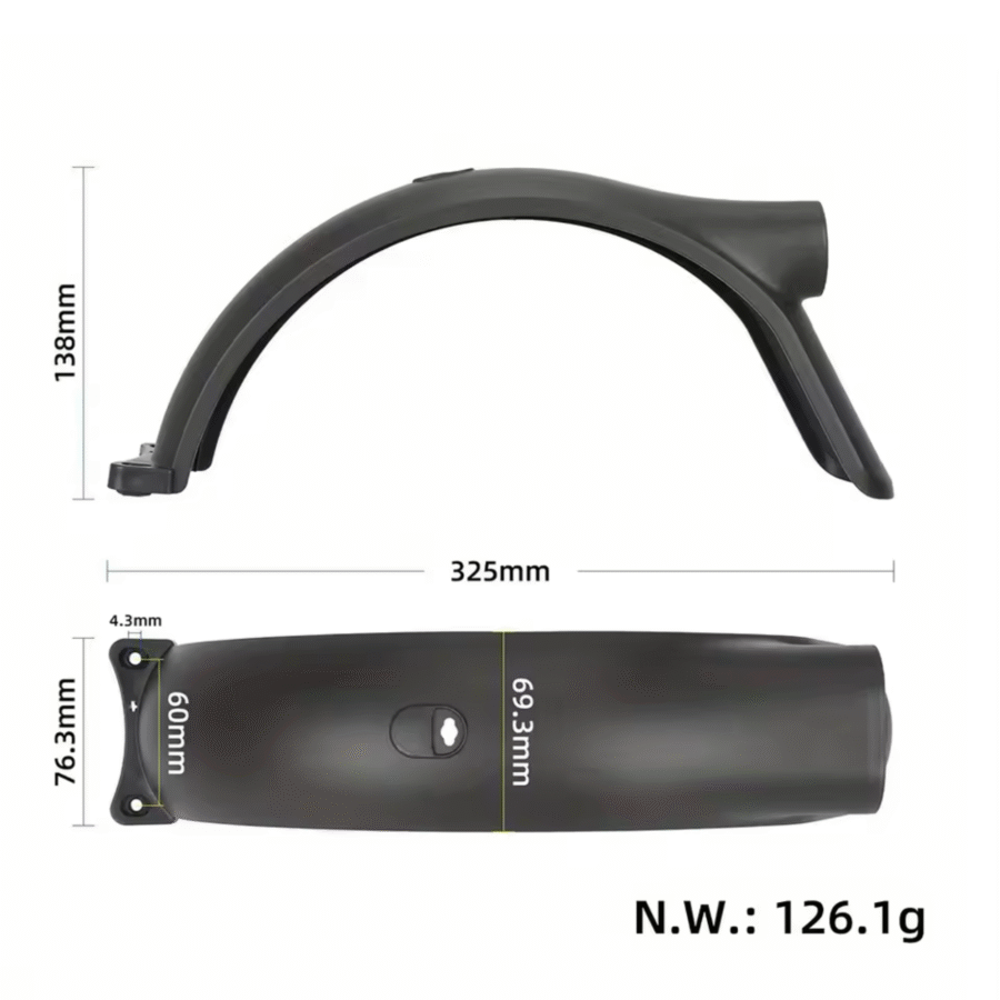 Guardabarros trasero para Xiaomi Elite