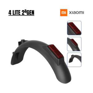 Guardabarros trasero con luz para Xiaomi 4 Lite 2a Gen - Francia