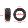 Neumático 80/50-6,5 Offroad [Aoxing] - Con Gel