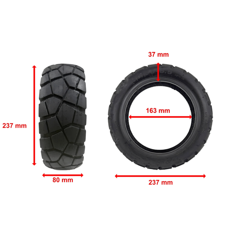 Neumático 80/50-6,5 Offroad [Aoxing] - Con Gel