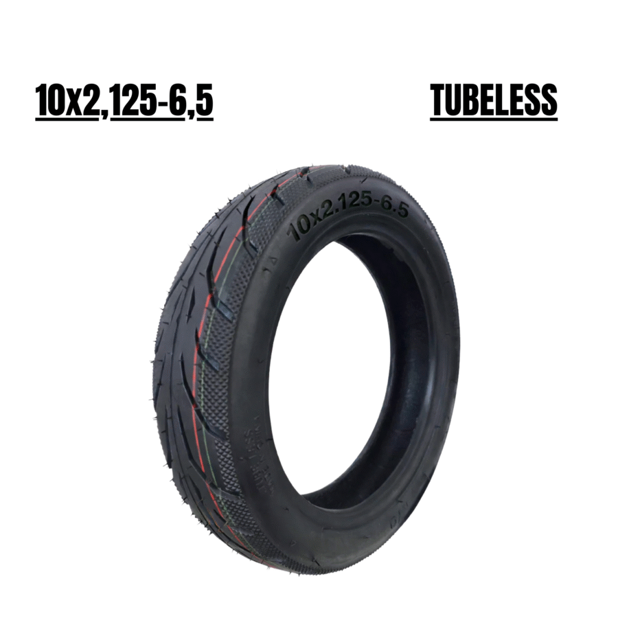 Neumático tubeless 10x2,125-6,5