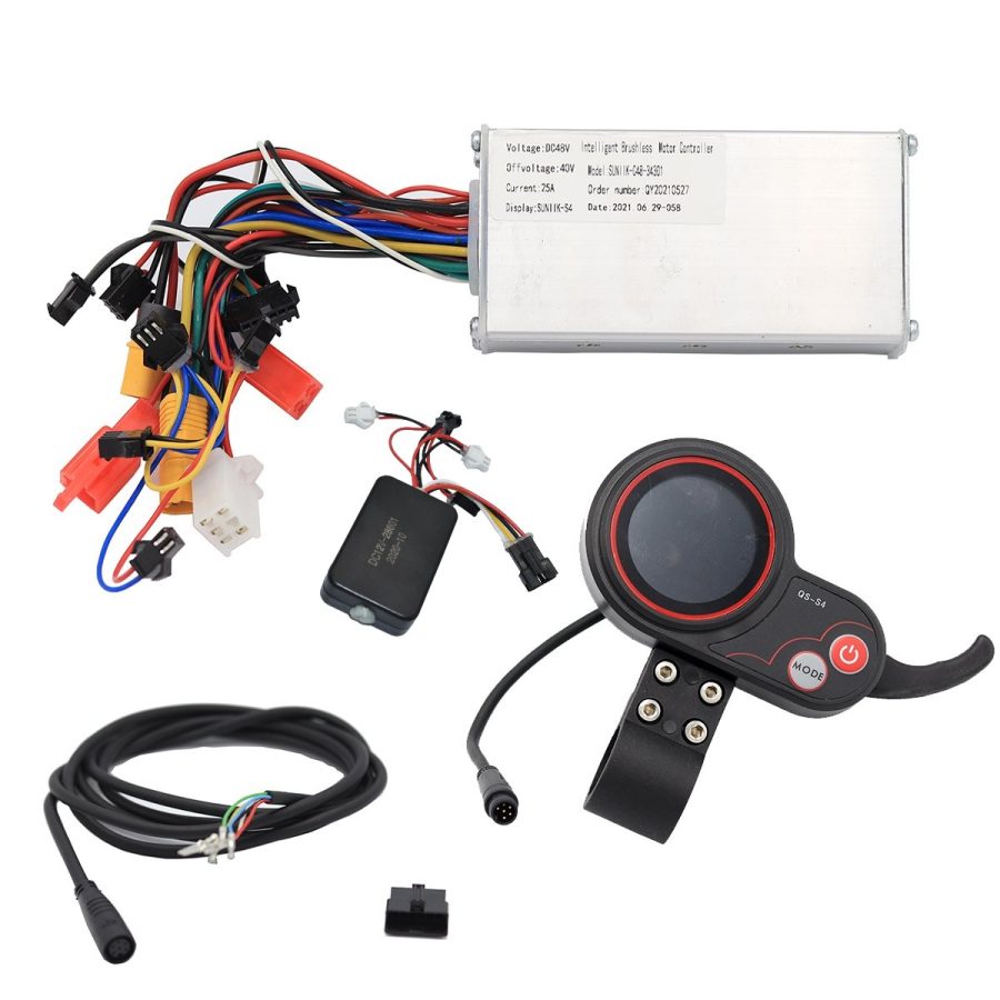 Kit Controladora Patinete + display LCD 36/48V – voltaje: 48V