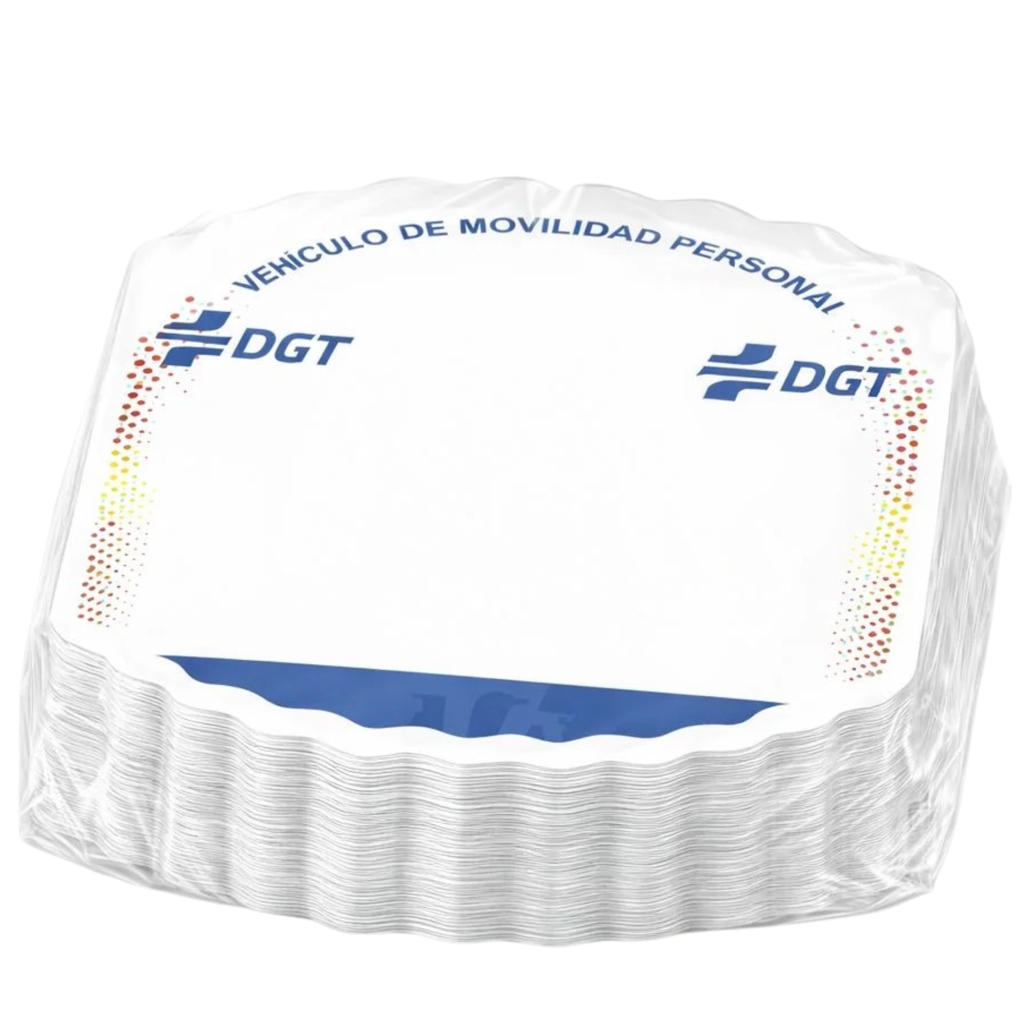 Matriculas DGT - 100 Uds [Fabricante MDS]