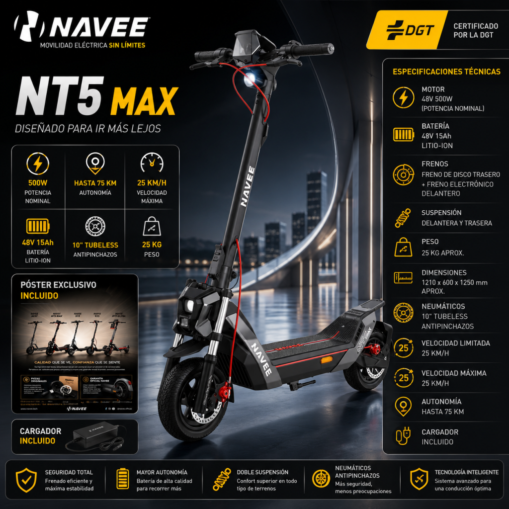 Navee NT5 Max – Homologado DGT