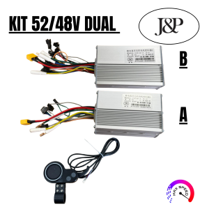 Copia de Copia de Copia de Copia de Copia de Copia de Copia de Copia de Copia de Cargador Juliet-336 Kit controladora y display 48V/52V dual - J&P