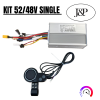 Kit controladora y display 48V/52V single  - J&P