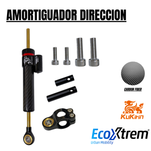 Copia de Copia de Copia de Copia de Copia de Copia de Copia de Copia de Copia de Cargador Juliet-344 Amortiguador de direccion para Ecoxtrem y Kukirin - Carbon Fiber edition