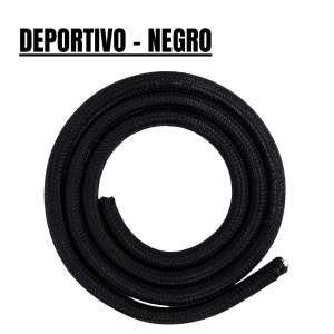 Cubre cables deportivo - Negro [1 metro]