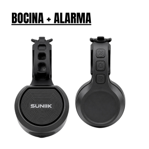 Bocina con alarma para patinete/bicicleta
