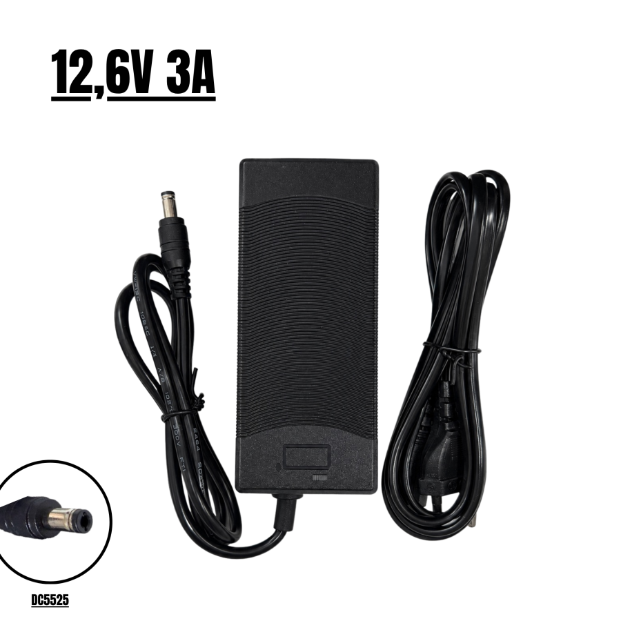 Copia de Copia de Copia de Copia de Copia de Copia de Copia de Copia de Copia de Cargador Juliet-394 Cargador 12,6V 3A para bateria externa - Estandar